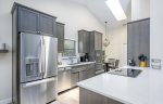 Kitchen with Stainless Steel Applicances